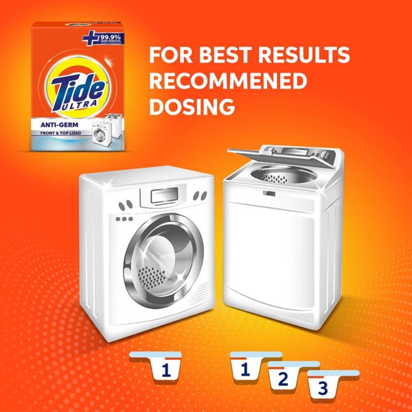 Tide Ultra Anti-Germ Detergent Washing Powder 2kg+1kg FREE - Image 2