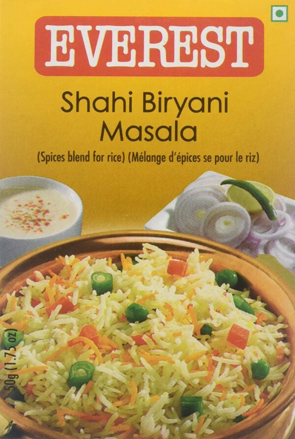 Everest Masala, Shahi Biryani, 50g Carton