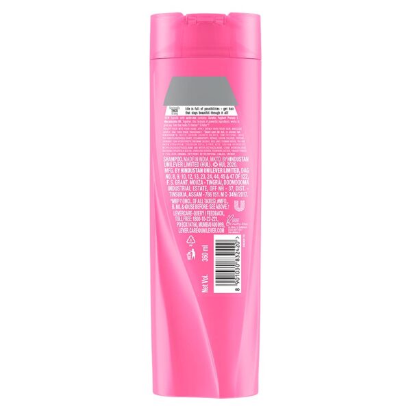 Sunsilk Lusciously Thick & Long Shampoo With Keratin, Yoghurt Protein & Macadamia Oil For 2X thicker & Fuller Hair, 360 ml - Image 2