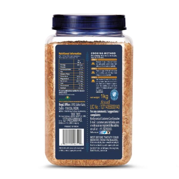 India Gate Brown Rice 1 kg - Image 2