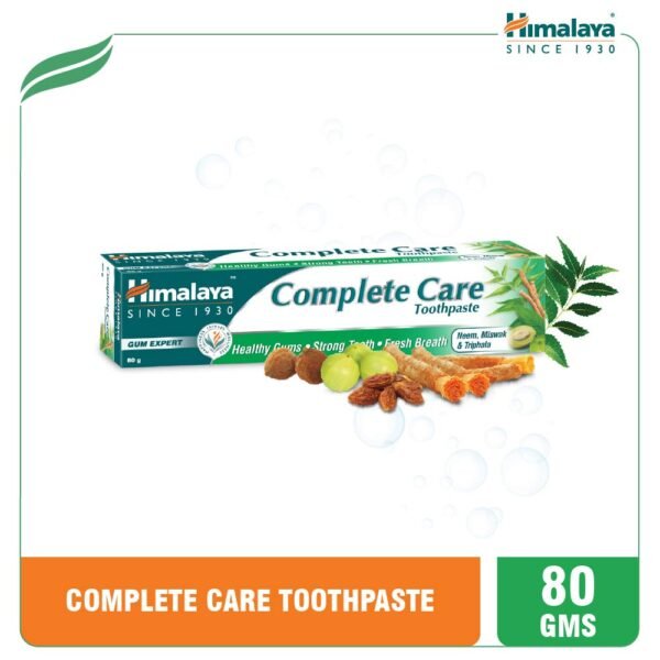 Himalaya Herbals Complete Care Plaque Removal Toothpaste, 80g - Image 2