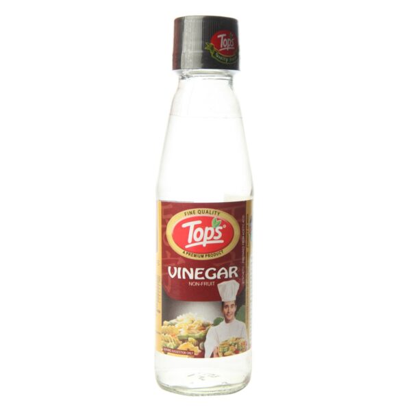 Tops Vinegar - Plain, 180 ml Plastic Bottle