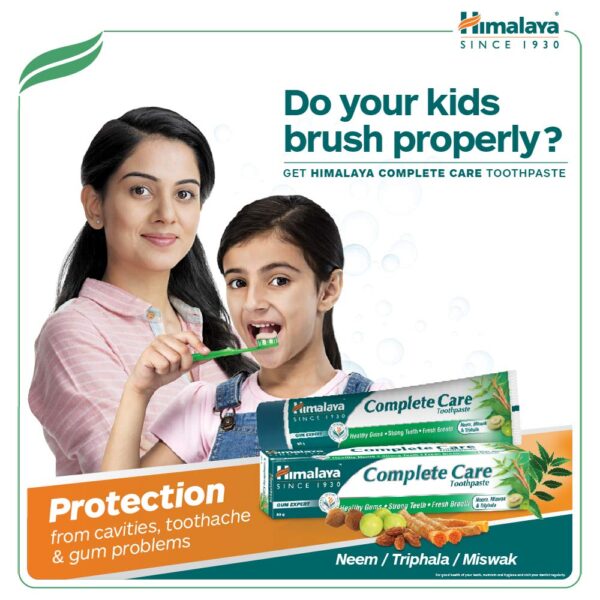 Himalaya Herbals Complete Care Plaque Removal Toothpaste, 80g - Image 3
