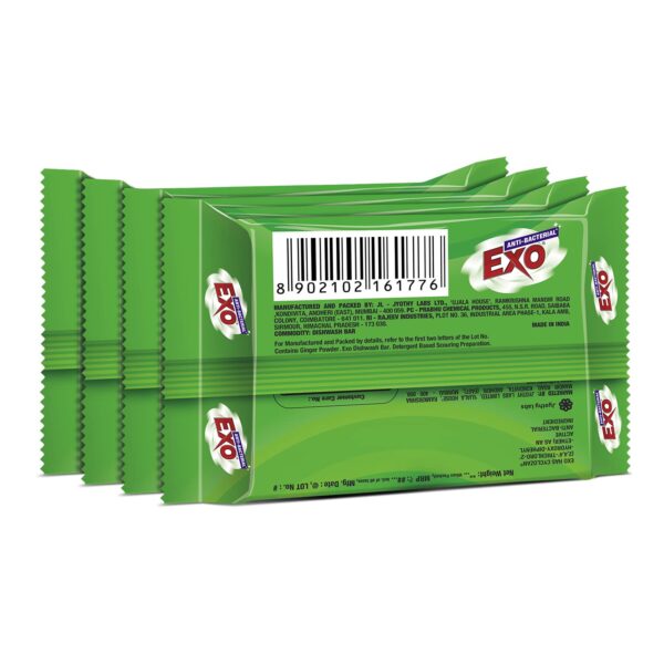 Exo Dishwash Bar, 400g (100g x 3 N) + 100g Free) - Image 2