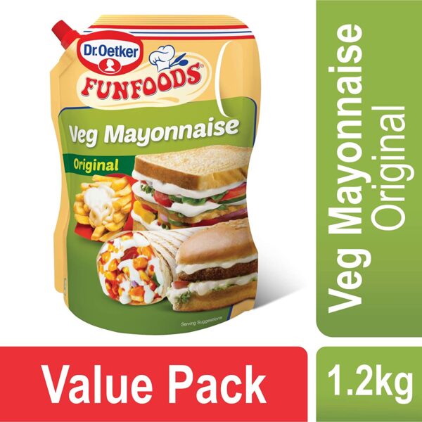 Dr. Oetker Fun Foods Veg Mayo Original 1.2 kg - Image 2