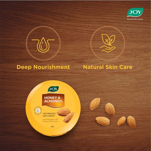 Joy Honey & Almonds Nourishing Skin Cream, For Normal to dry skin 100 ml - Image 4