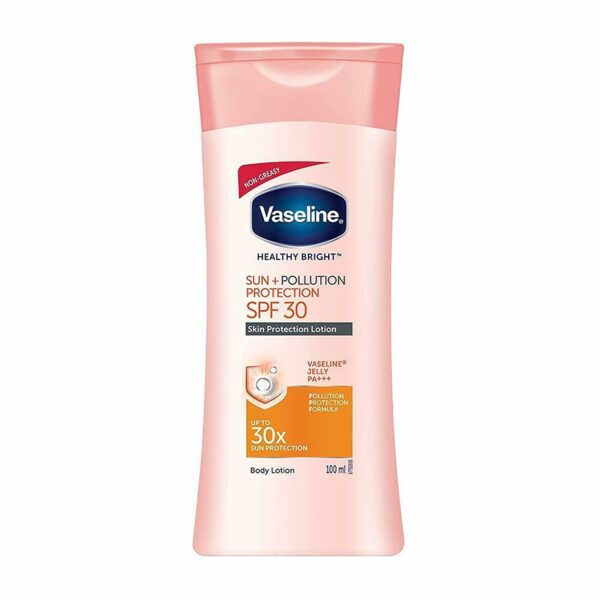 Vaseline Sun + Pollution Protection SPF 30 Body Lotion, Upto 30X Sun Protection, 200 ml
