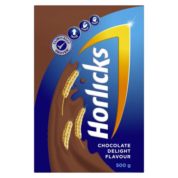 Horlicks Healthy & Nutritious Beverage Chocolate, 500g