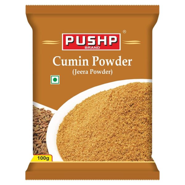 Pushp Brand Cumin/Jeera Powder Pouch (100g pack) (Pack of 1)