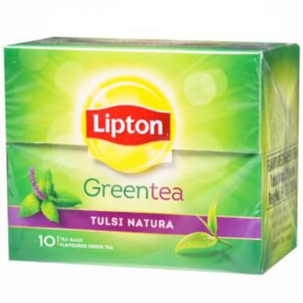 Lipton Green Tea Tulsi Natural 10 Tea Bags